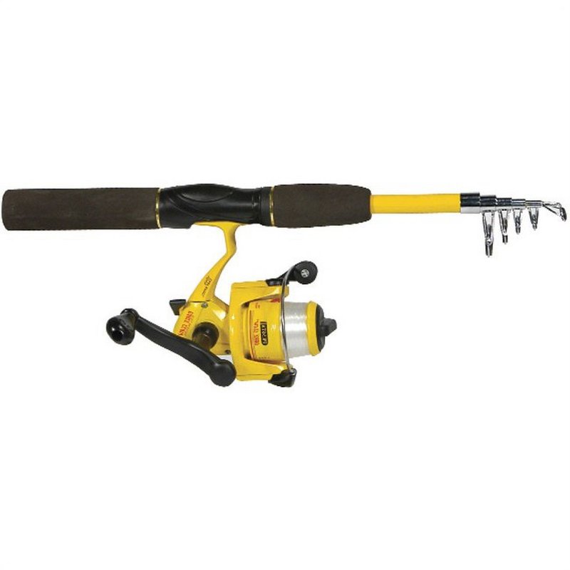 Eagle Claw Pack-It Telescopic 5'6" Fishing Rod/Reel Combo