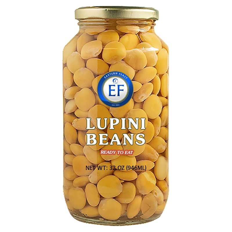 Eastern Feast - Lupini Beans Ready to eat 32 oz (946 ml)