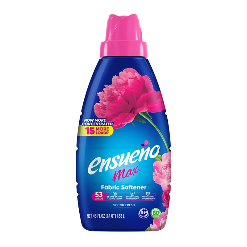 Ensueño® Max Liquid Fabric Softener Spring Fresh 45 fl. oz. 53 loads