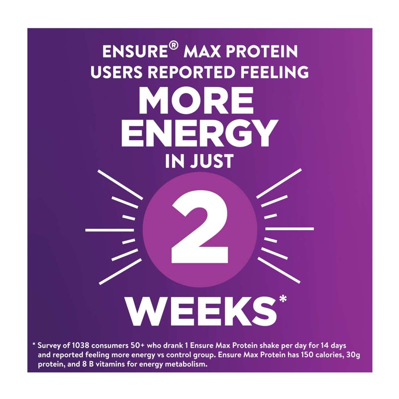 Ensure Max Protein Shake 30g Protein Milk Chocolate 11 Fl Oz 4 Pack