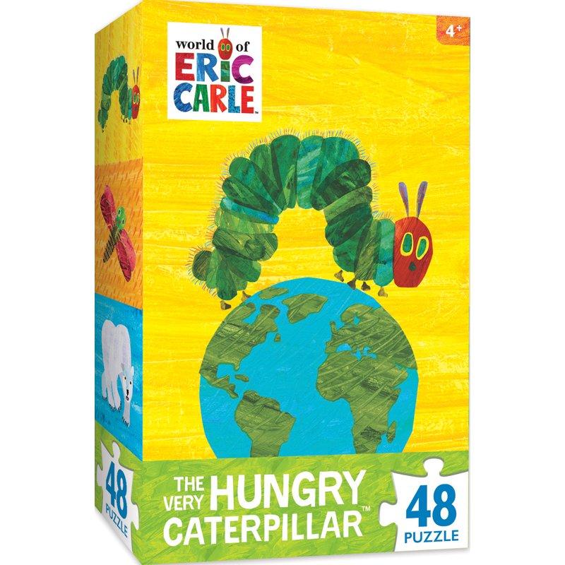 Eric Carle The Very Hungry Caterpillar 48 Pieces Interlocking Jigsaw Puzzle For Kids