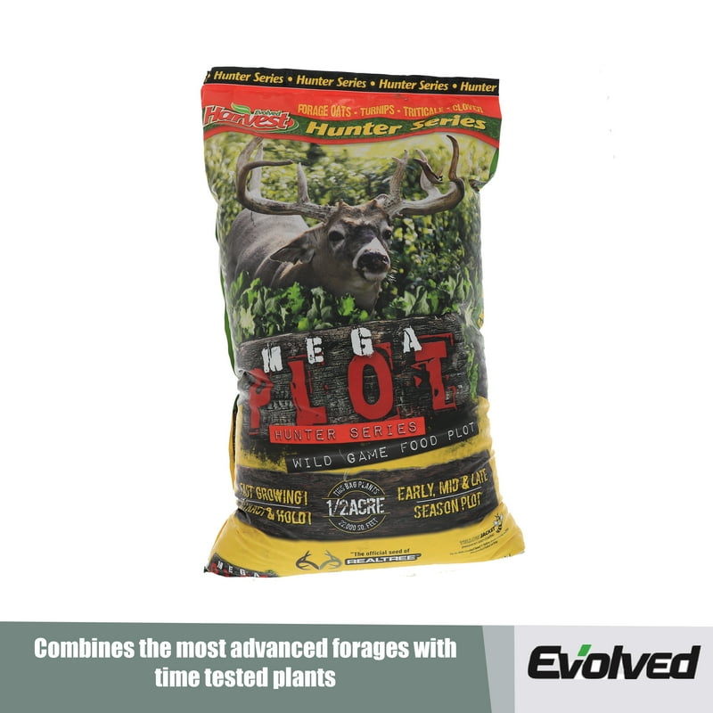 Evolved Harvest Mega Plot Series Wild Game Food Plot Seed High Protein