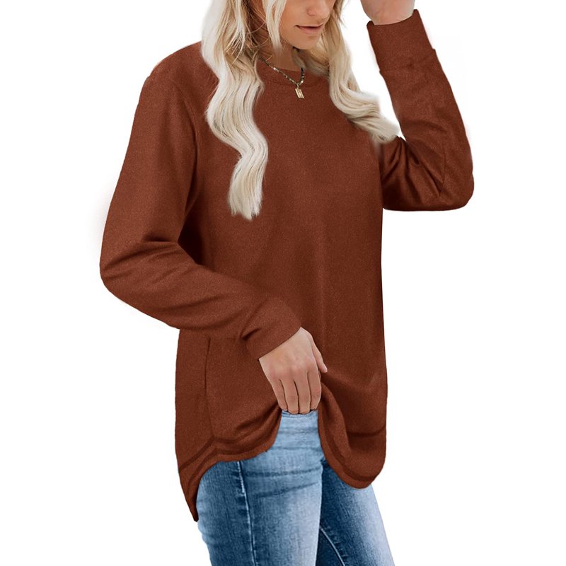 Fantaslook Sweatshirts For Women Crewneck Casual Long Sleeve Shirts Tunic Tops