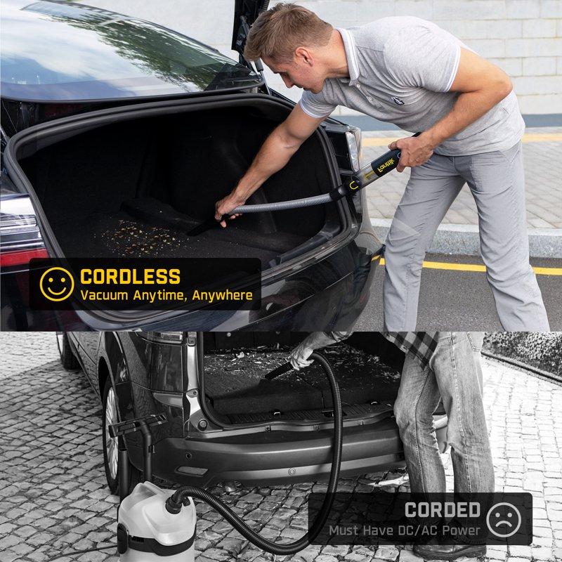 Fanttik Slim V8 Pro 120W Cordless Car Vacuum 19000PA Suction 4 In 1 Portable Mini Vacuum Handheld Vacuum Cleaner With Accessories