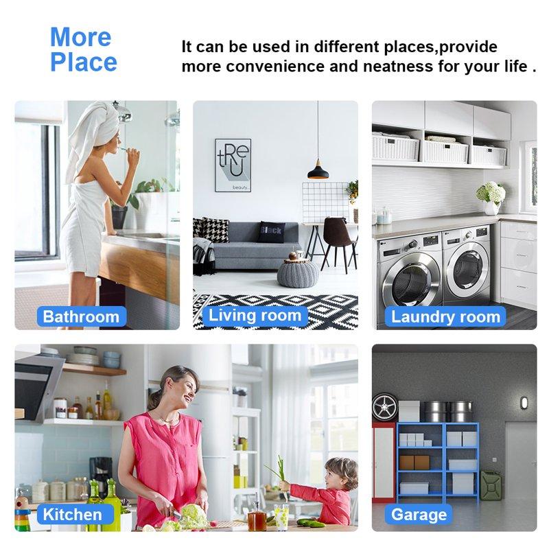 FDW Heavy Duty 24"W X 14"D X 60"H 5-Shelf Metal Freestanding Shelves Black