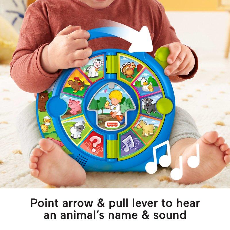 Fisher-Price Little People World Of Animals See ‘n Say Toddler Musical Learning Toy