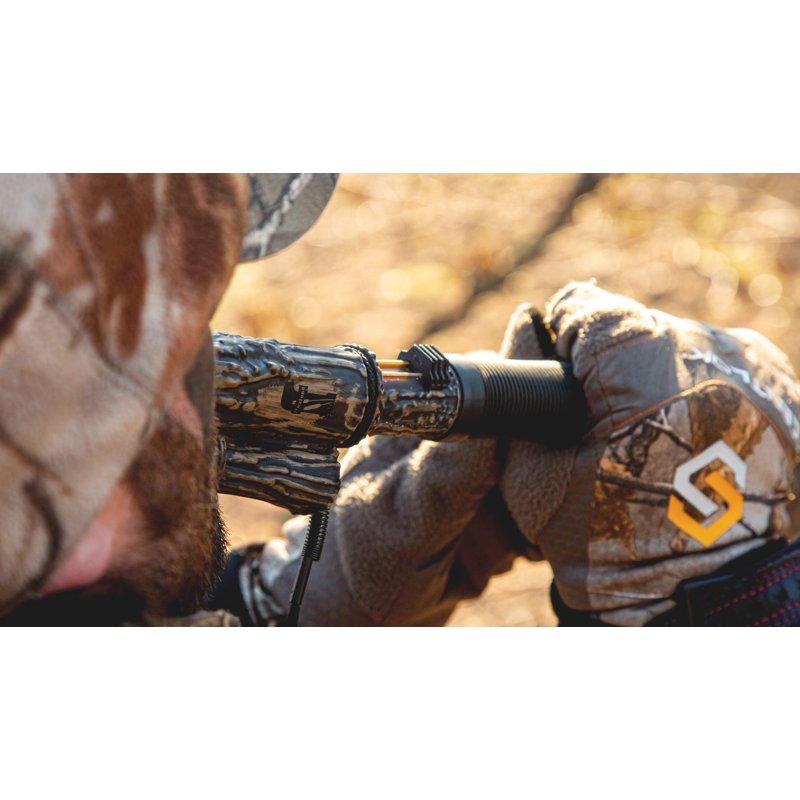 Flextone Outdoor Hunting Realistic Sounds Freeze-Proof Headhunter's Extractor 4-in-1 Deer Game Call