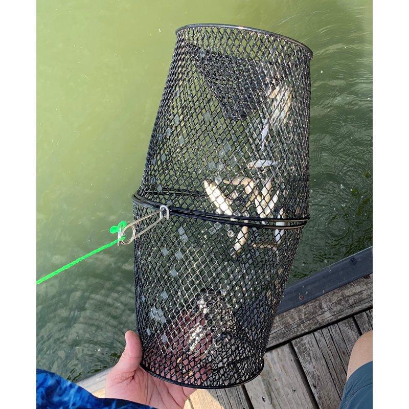 Frabill Torpedo Minnow Trap Mesh Black