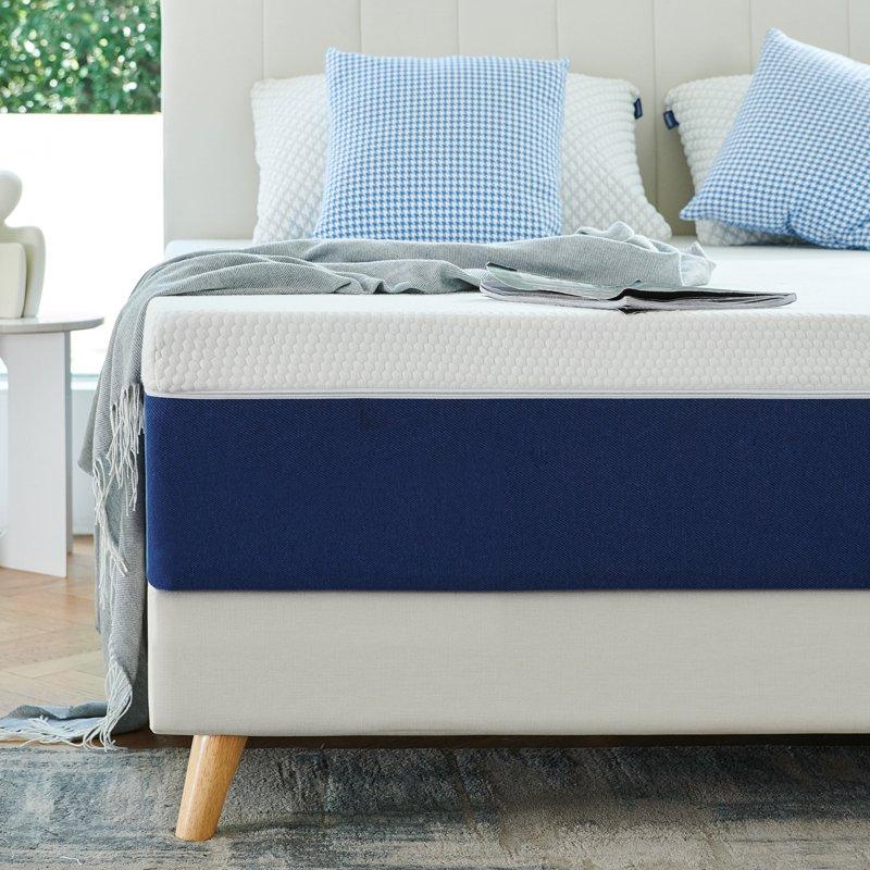 Full Size Mattress JIAVA 10" Medium Gel Memory Foam Mattress In A Box Pressure Relief For Adult