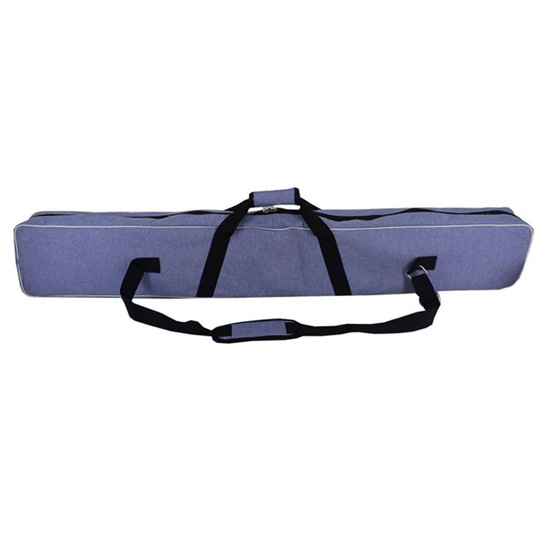 GARENDE 3x4 Pool Cue Case 1/2 Snooker Billiard Cue Case Portable Hold 3 Butt 4 Shaft Blue