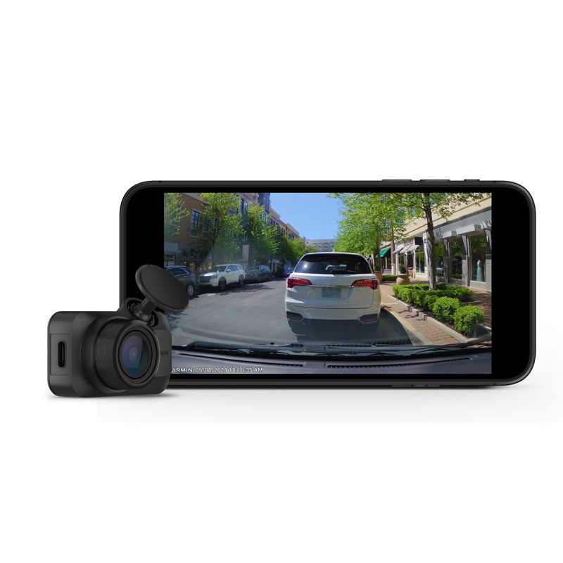 Garmin Dash Cam™ Mini 3 Ultracompact 1080p HD Dash Cam With A 140-degree Field Of View Built In Clarity™ Polarizer Voice Controlled Automatic Recording