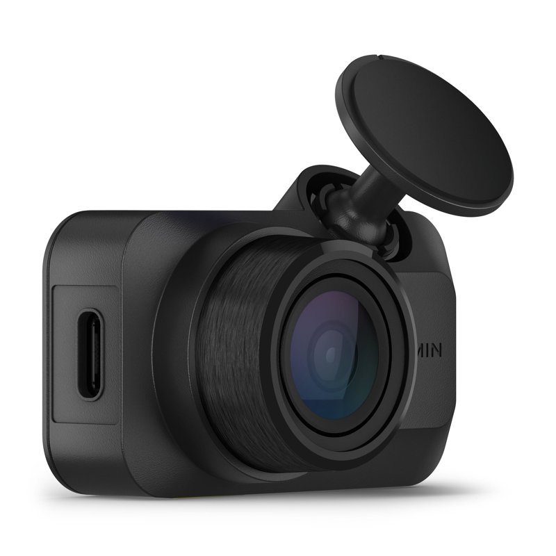 Garmin Dash Cam™ Mini 3 Ultracompact 1080p HD Dash Cam with a 140-degree Field of View Built In Clarity™ Polarizer Voice Controlled Automatic Recording