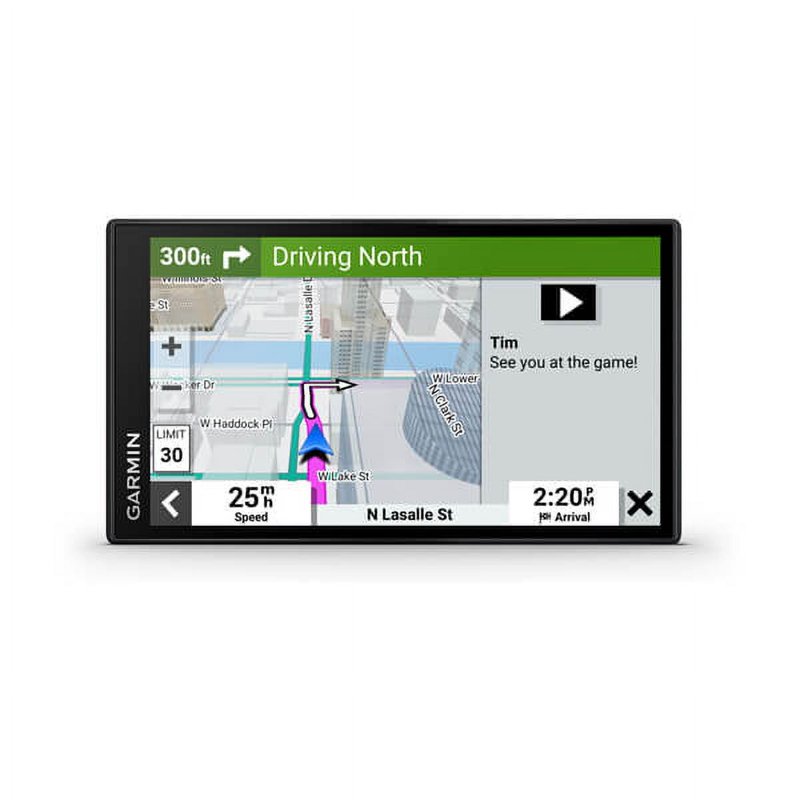 Garmin DriveSmart 66 6-inch Car GPS Navigator With Bright Crisp High-resolution Maps And Garmin Voice Assist
