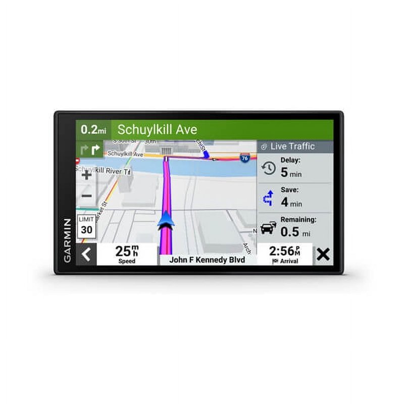Garmin DriveSmart 66 6-inch Car GPS Navigator With Bright Crisp High-resolution Maps And Garmin Voice Assist