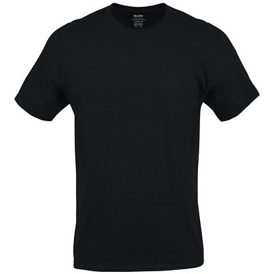 Gildan Men's Crew T-Shirts 5-Pack Black/Sport Grey/Charcoal XX-Large