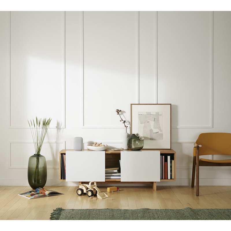 Google Nest Audio - Smart Speaker With Google Assistant - Chalk