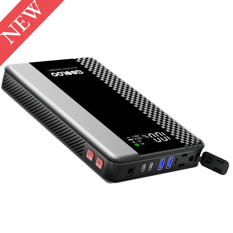 GOOLOO Discovery 100 Portable Power Station – 99.9Wh 100W AC Output 27000 MAh Fast Charging Generator Multiple Charging Ports Compact Power Station For Laptops Phones And Outdoor Use