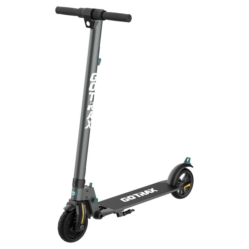 GOTRAX G2Plus Foldable Electric Scooter For Adult Teens Age Of 8+ With 6" Tires 200W 12mph Gray