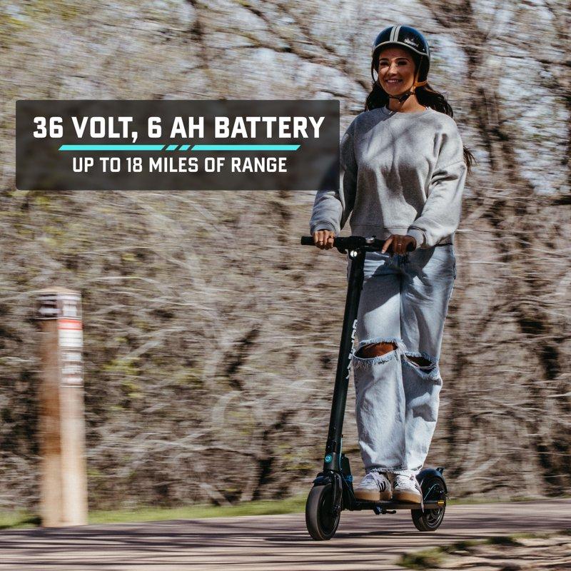 GOTRAX G3 Plus Adult Electric Scooter 300W 10" Tires Max 18 Mile Foldable Escooter For Adult Gray