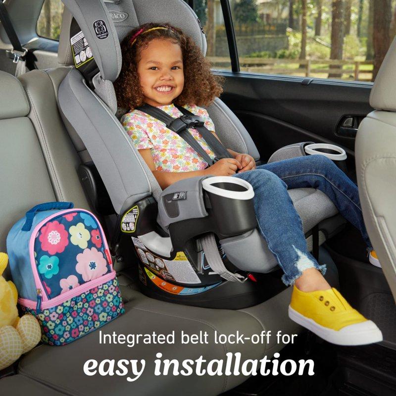 Graco 4Ever DLX 4-in-1 Car Seat Charlie Grey