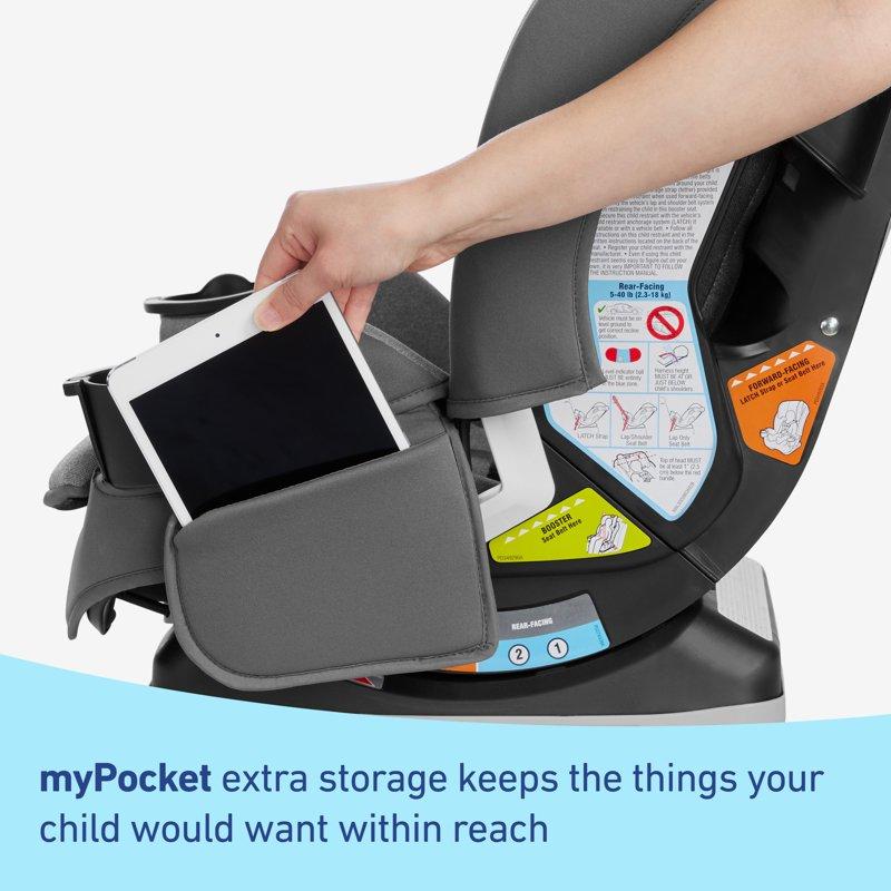 Graco SlimFit LX 3-in-1 Car Seat Shaw Grey