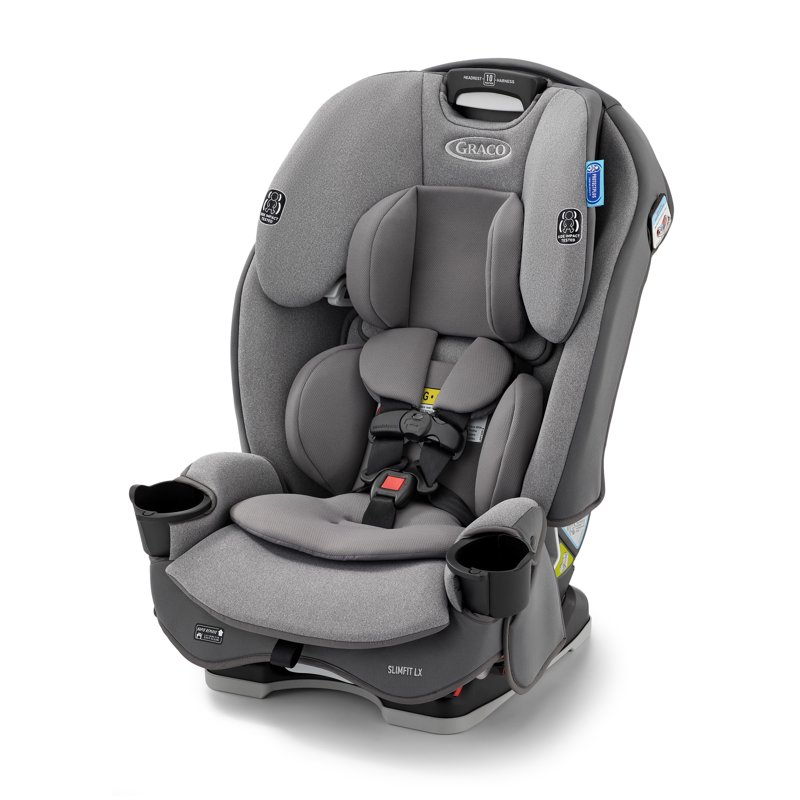 Graco SlimFit LX 3-in-1 Car Seat Shaw Grey