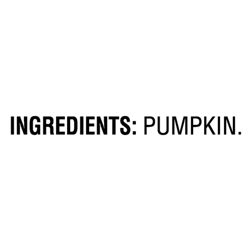 Great Value 100% Pure Pumpkin 15 Oz