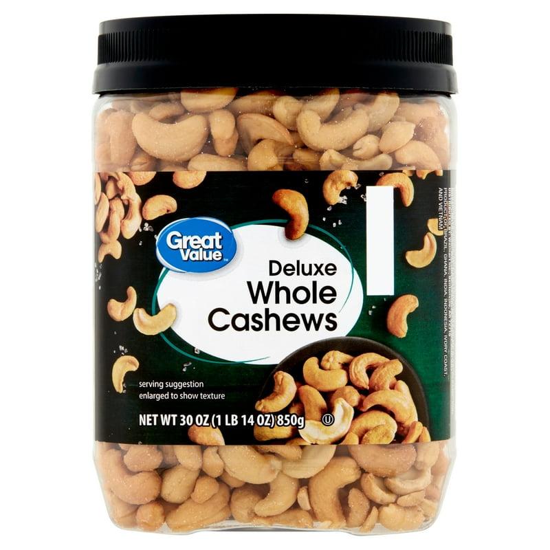 Great Value Deluxe Cashews 30 oz