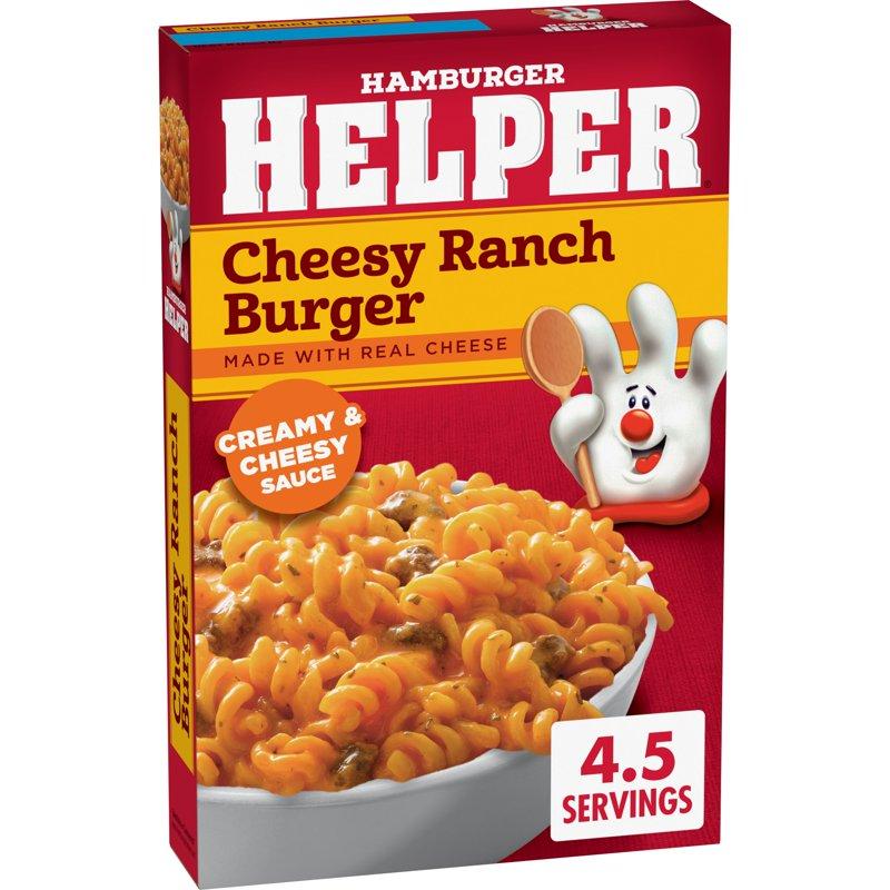 Hamburger Helper Cheesy Ranch Burger 5.5 oz Box