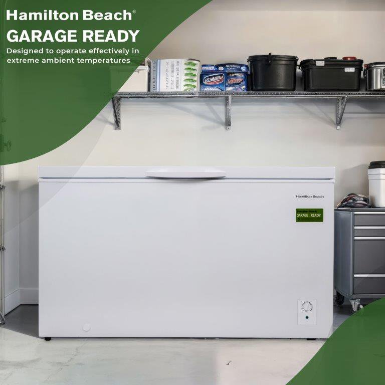 Hamilton Beach 14 Cu. Ft. Chest Freezer HZ7941-3BCOM White