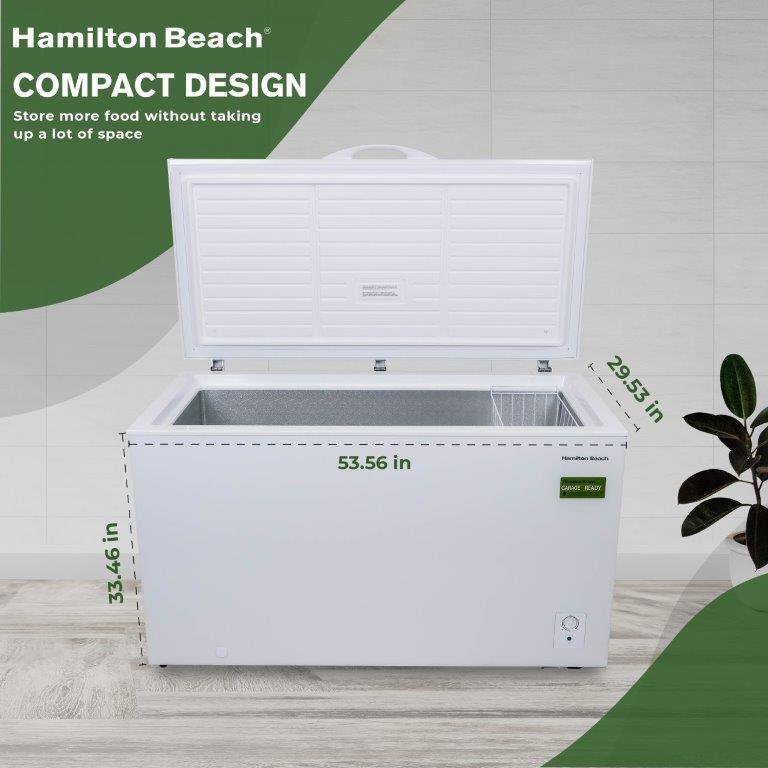 Hamilton Beach 14 Cu. Ft. Chest Freezer HZ7941-3BCOM White
