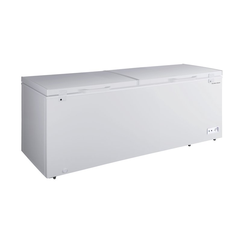 Hamilton Beach 21 Cu. Ft. Chest Freezer Double Doors HZ9212 White