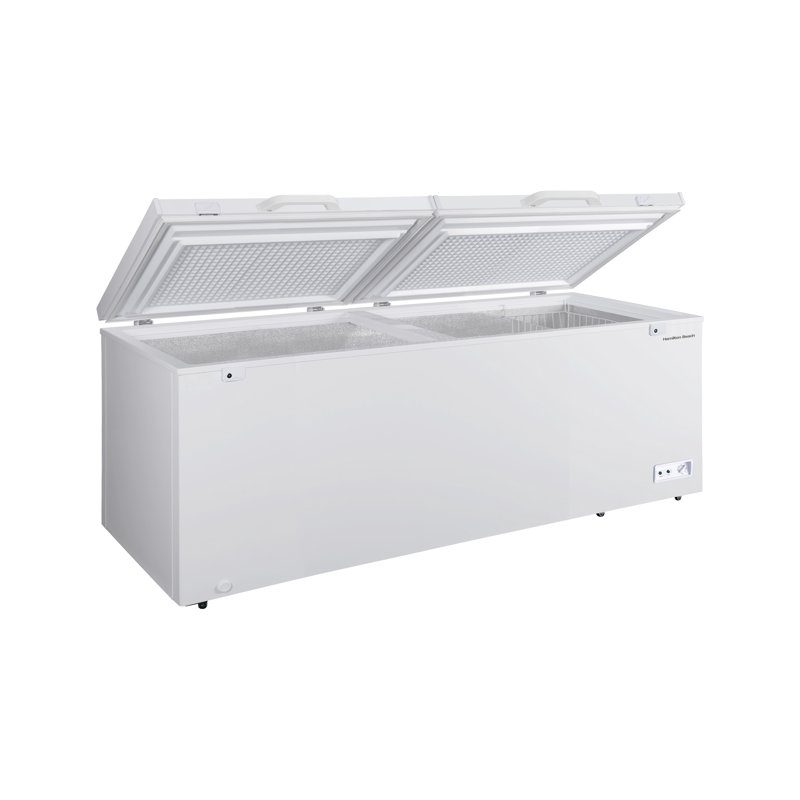 Hamilton Beach 21 Cu. ft. Chest Freezer Double Doors HZ9212 White