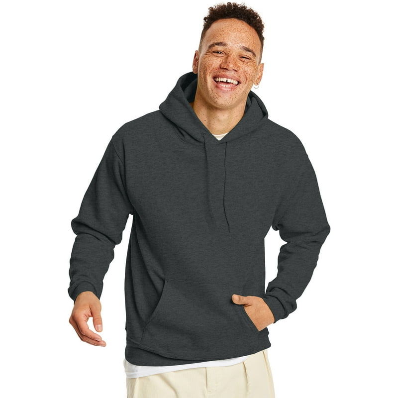 Hanes Men's and Big Men's Ecosmart Fleece Pullover Hoodie Sweatshirt up to Size 5XL