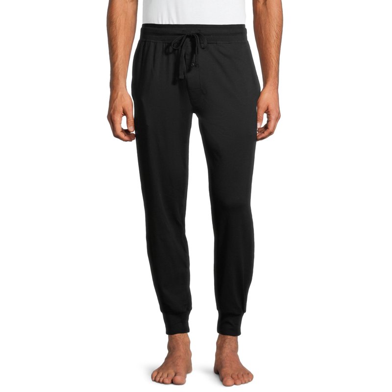Hanes Men's and Big Men's Soft Cotton Modal Sleep Jogger Pants