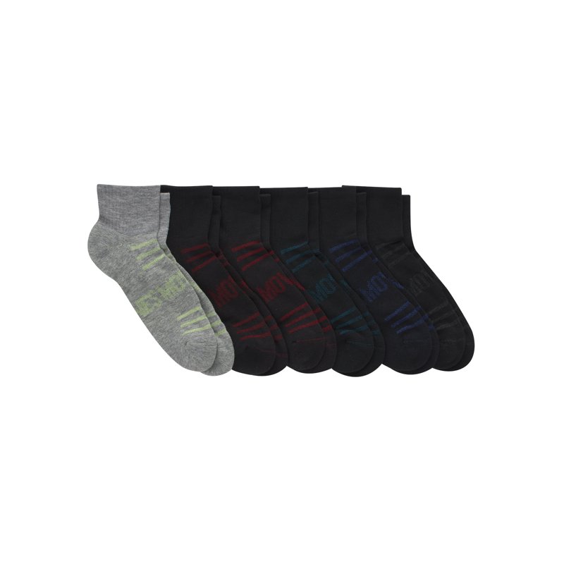 Hanes MOVES Men's Ankle Socks 6-12 6-Pairs