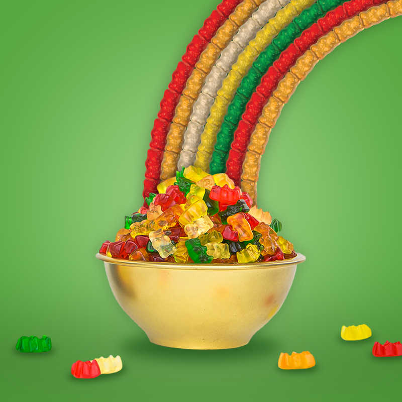 HARIBO Goldbears Gummy Bears Original Assorted Fruit Flavor Candy Gummies 8 Oz Share Size Bag
