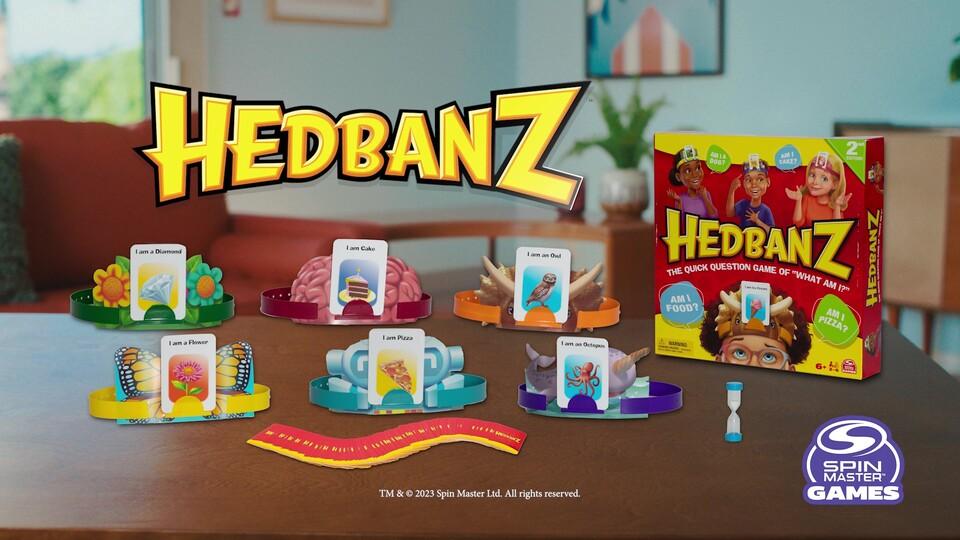 Hedbanz 2nd Edition Picture Guessing Board Game With 25 Bonus Cards Walmart Exclusive