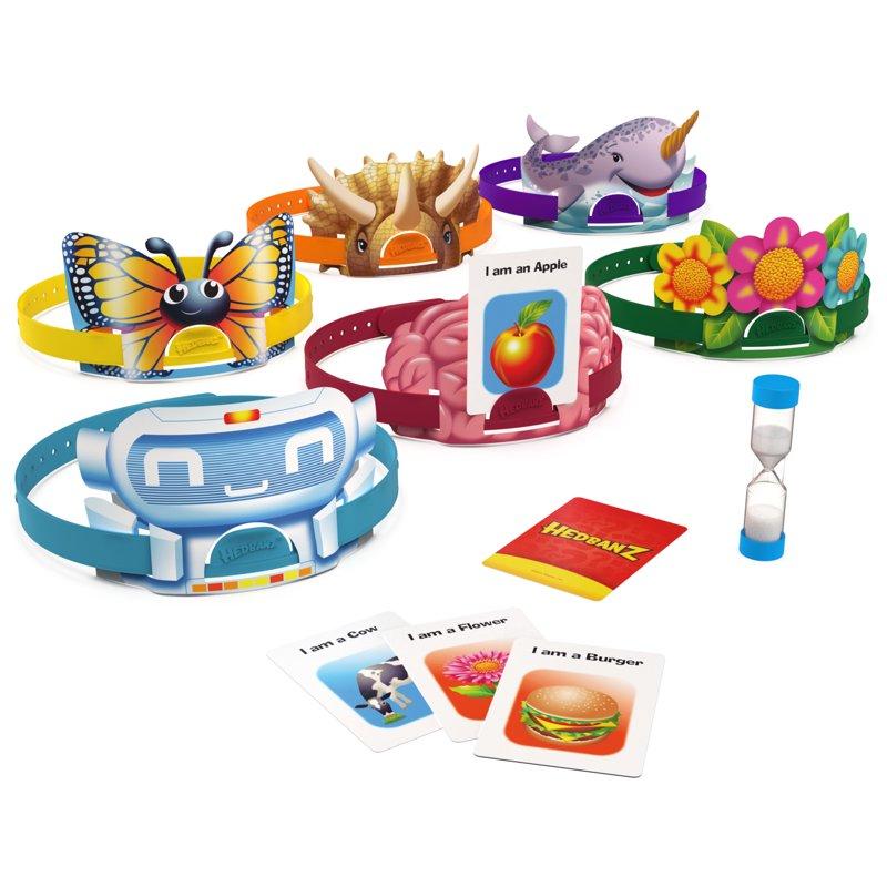 Hedbanz 2nd Edition Picture Guessing Board Game With 25 Bonus Cards Walmart Exclusive