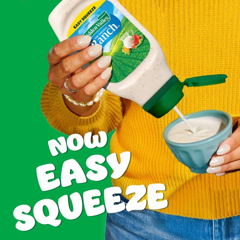 Hidden Valley Original Ranch Salad Dressing And Topping 16 Ounce Bottle