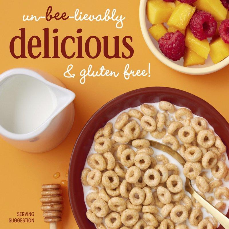 Honey Nut Cheerios Heart Healthy Gluten Free Breakfast Cereal Mega Size 27.2 Oz