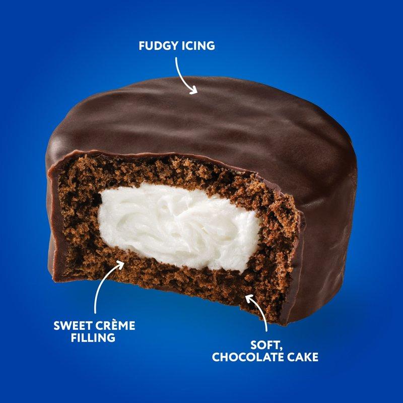 Hostess Ding Dongs Snack Cakes Chocolate Flavor 12.7 Oz Box (10 Ct.)