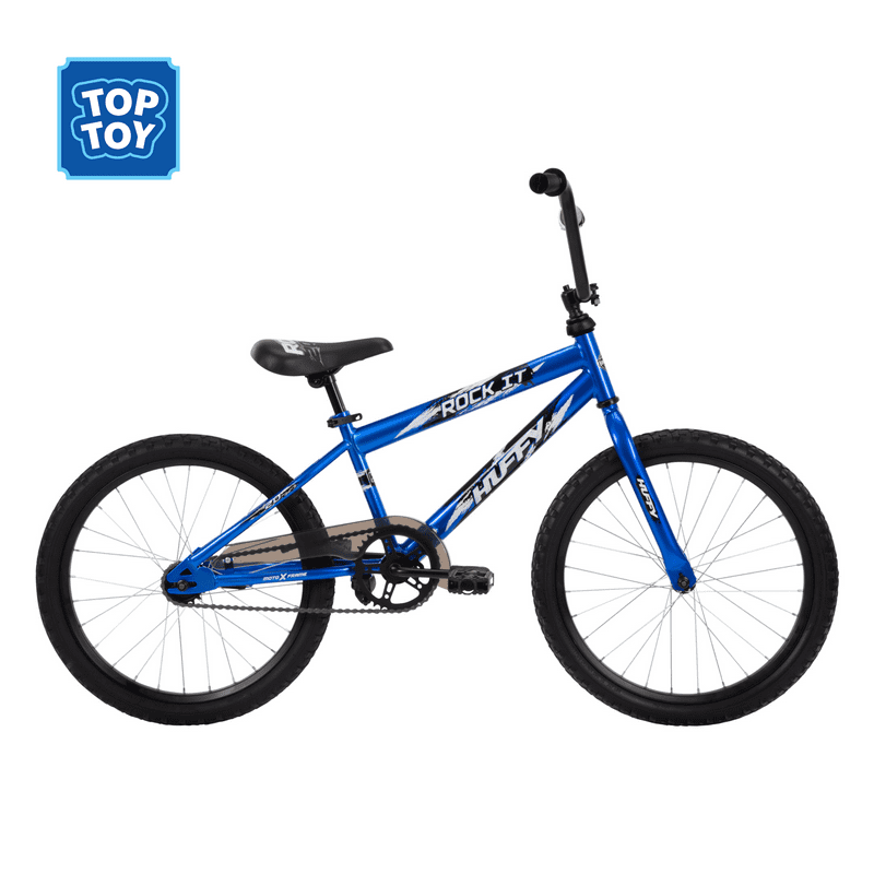 Huffy 20" Rock It Kids' Bike Fits Riders 44"-56" Blue Child Boys