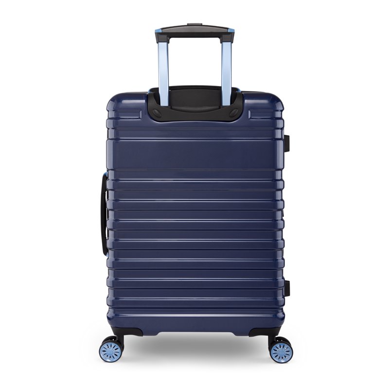 IFLY Hardside Spectre Versus Luggage 24" Checked Luggage Blue/Navy