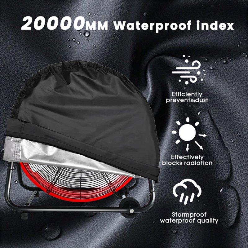 Industrial Fan 24 Inch Heavy Duty Drum 3 Speed 8100 CFM Air Circulation High Velocity Fan For Warehouse Workshop Factory Commercial Residential And Greenhouse Red