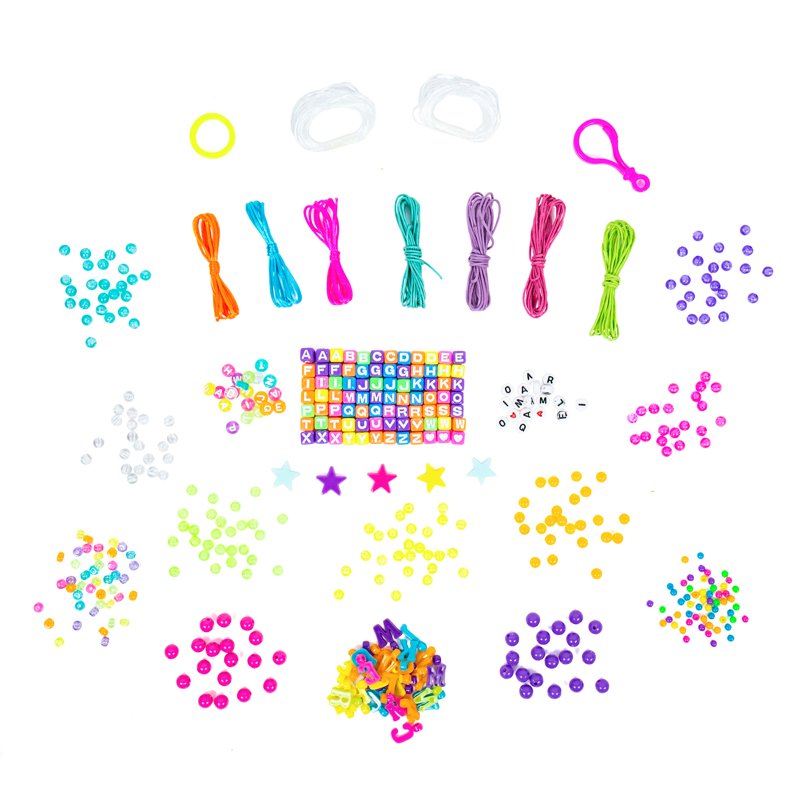 Just My Style Personalized ABC Beads Includes 1000+ Beads