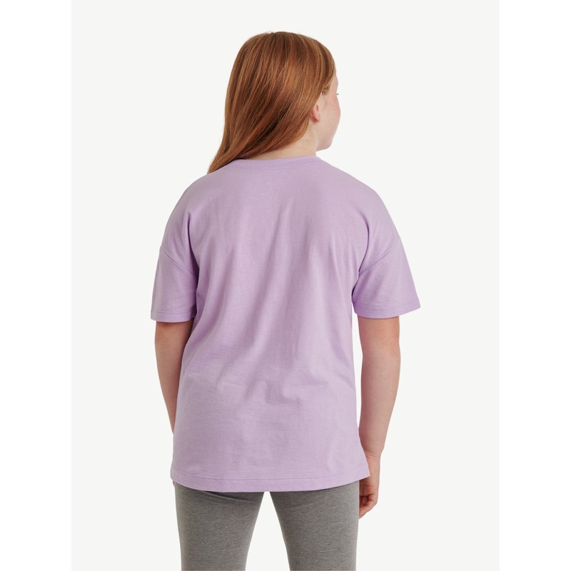 Justice Girls Oversized Graphic Tee Sizes XS-XLP