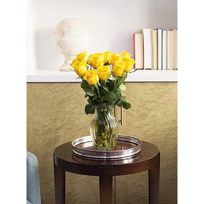 KaBloom: 18 Yellow Roses Without Vase Next-Day Delivery Gift For Every Occasion