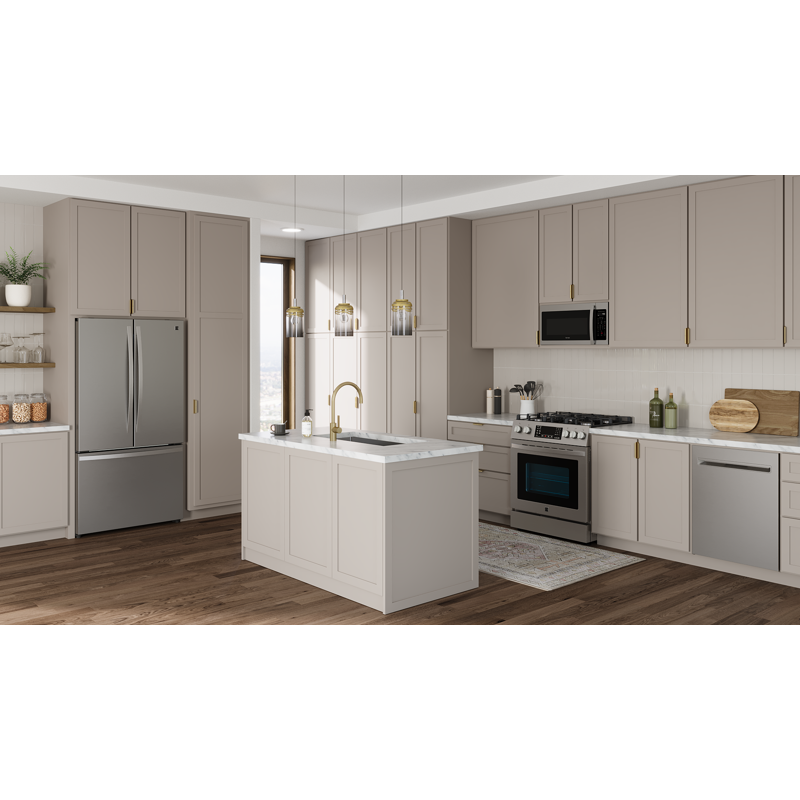 Kenmore 20.3 Cu. Ft. Capacity Counter-Depth French Door Refrigerator And Freezer With Ice Maker Stainless Steel