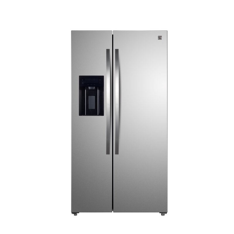 Kenmore 20 Cu. ft. 36-inch Depth Side-by-Side ENERGY STAR® Refrigerator/Freezer Stainless Steel